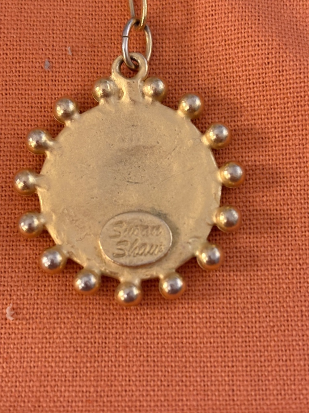 Susan Shaw Malta 1976 Mixed Metal Paperclip Necklace Like New in Box - Picture 7 of 7